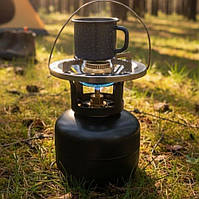 Газовий міні балон з пальником 2 в 1 на 5.8 л для приготування їжі дорожній ручний безпровідний 260 х 225 мм