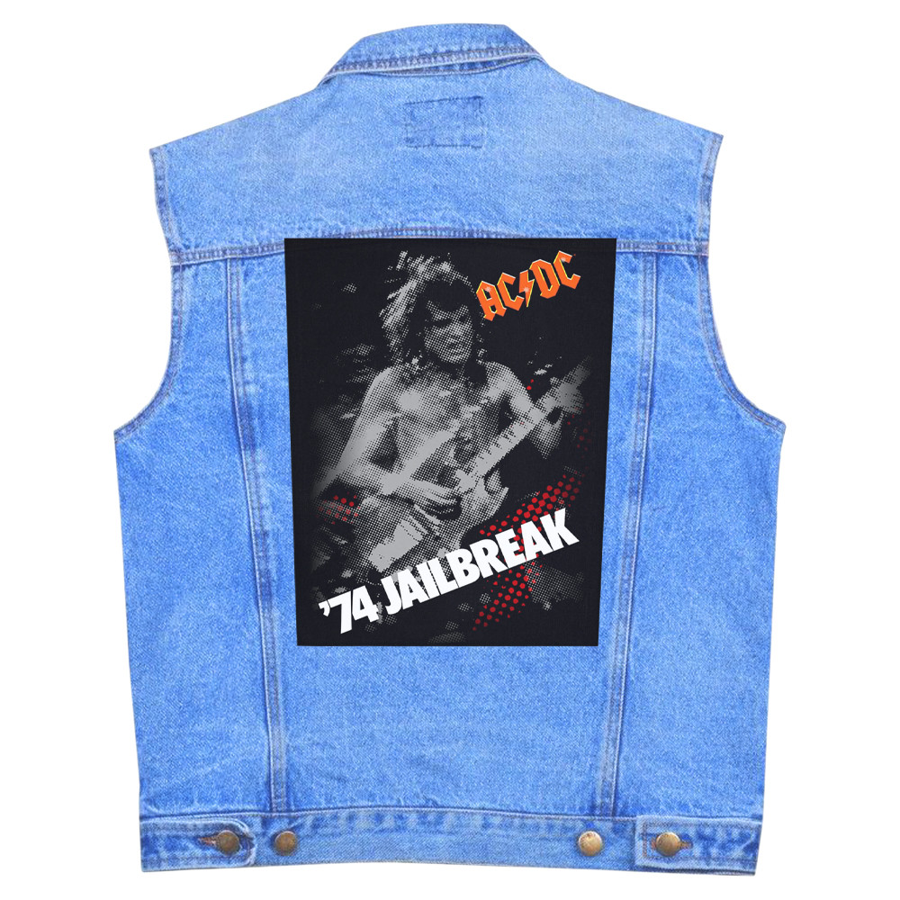 Нашивка наспинна катана AC/DC - 74 JAILBREAK (olbp-052), фото 1
