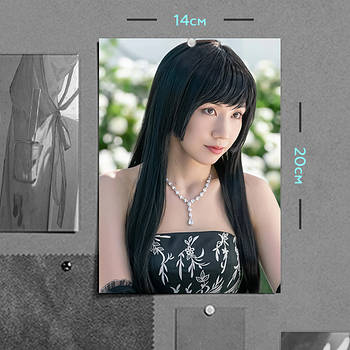 "Майра Кано (Аліса в Прикордонні / Alice in Borderland)" плакат (постер) розміром А5 (14х20см)