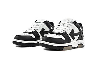 Кросівки жіночі чорно-білі Off-White Out of Office Black White (22873)