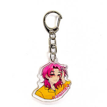 "Романс (Кейпоп мисливиці на демонів / KPop Demon Hunters)" брелок акриловий двосторонній з уф-друком