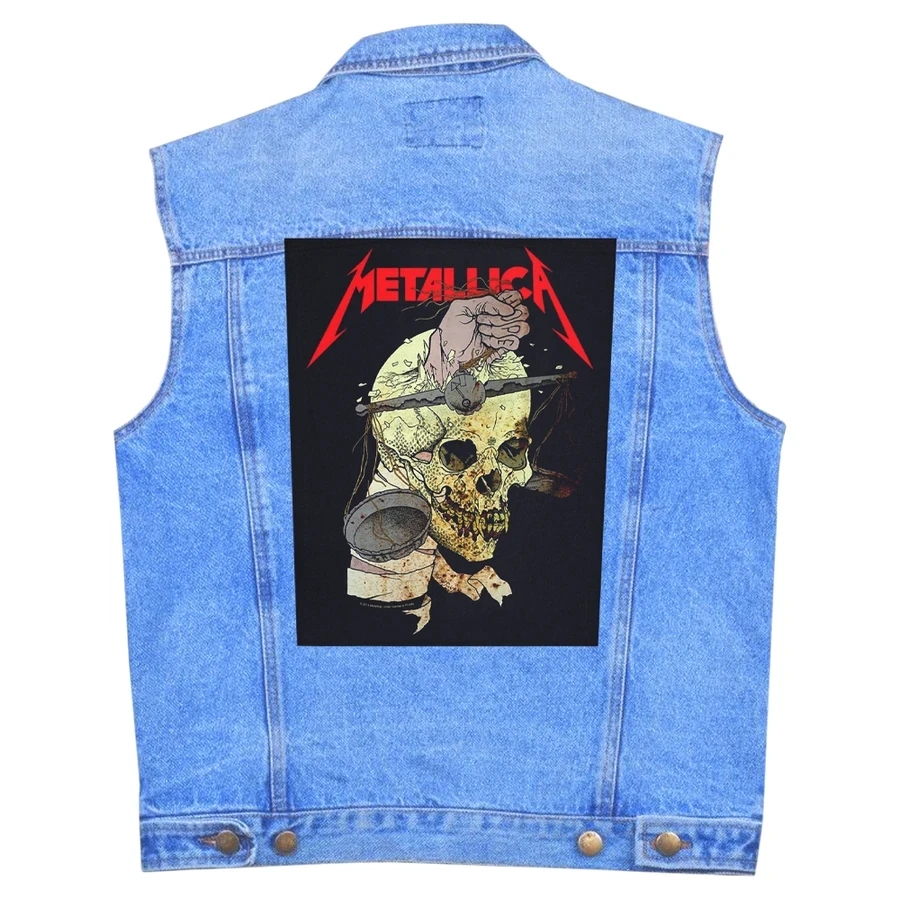 Нашивка наспинна катана METALLICA - HARVESTER OF SORROW (olbp-043), фото 1