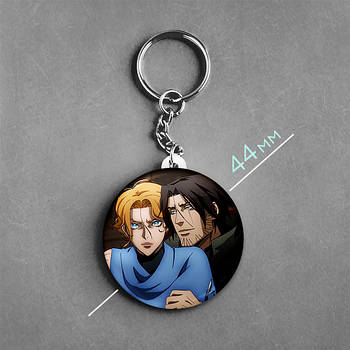 "Сіфа та Тревор (Кастлванія / Castlevania)" брелок круглий Ø44 мм