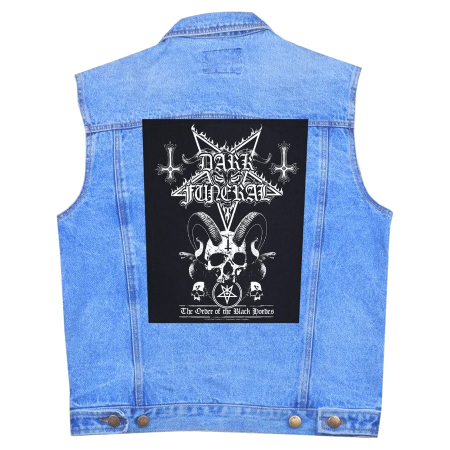 Нашивка наспинна катана DARK FUNERAL - ORDER OF THE BLACK HORDES (olbp-035), фото 1
