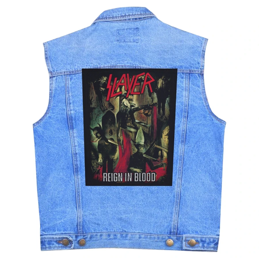 Нашивка наспинна катана SLAYER - REIGN IN BLOOD (olbp-026), фото 1