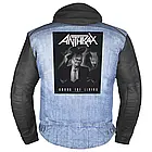 Нашивка наспинна катана ANTHRAX - AMONG THE LIVING (olbp-023), фото 3