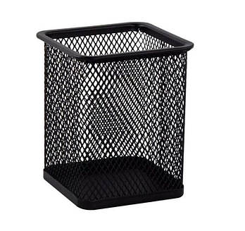 Стакан для ручок Josef Otten 80x80х95мм метал. сітка прямокутна 3545_Чорний