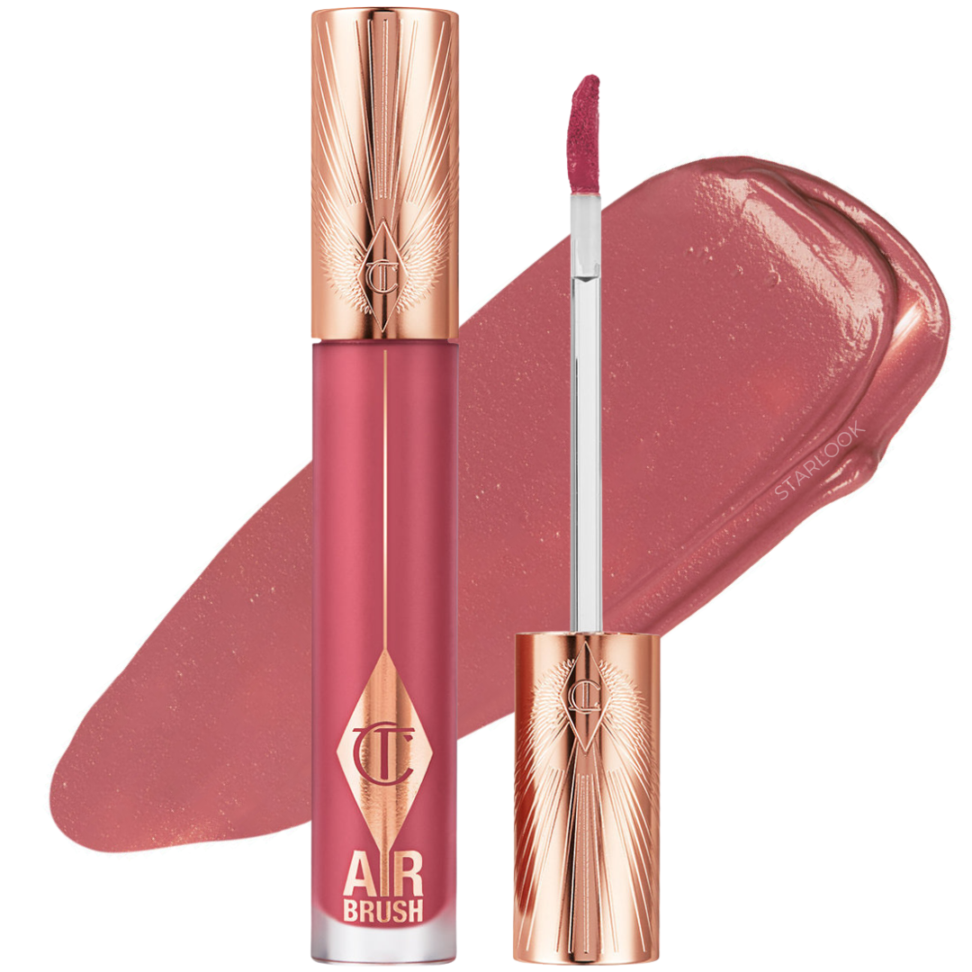 Зволожуюча матова помада Charlotte Tilbury Airbrush Flawless Matte Lip Blur Rose Blur 6.8 мл, фото 1