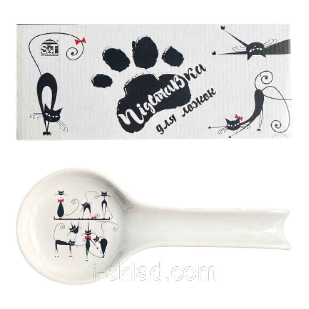 Підставка для ложок SNT Чорна кішка 3653-12