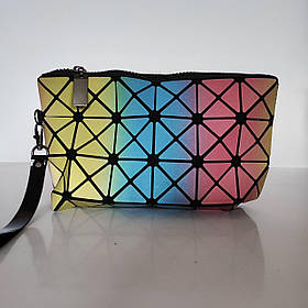 Косметичка 374Н геометрія веселка 24*12*8 см