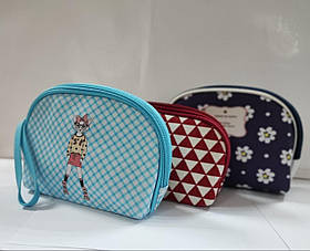 Косметичка 18.5*13*5 см в асортименті