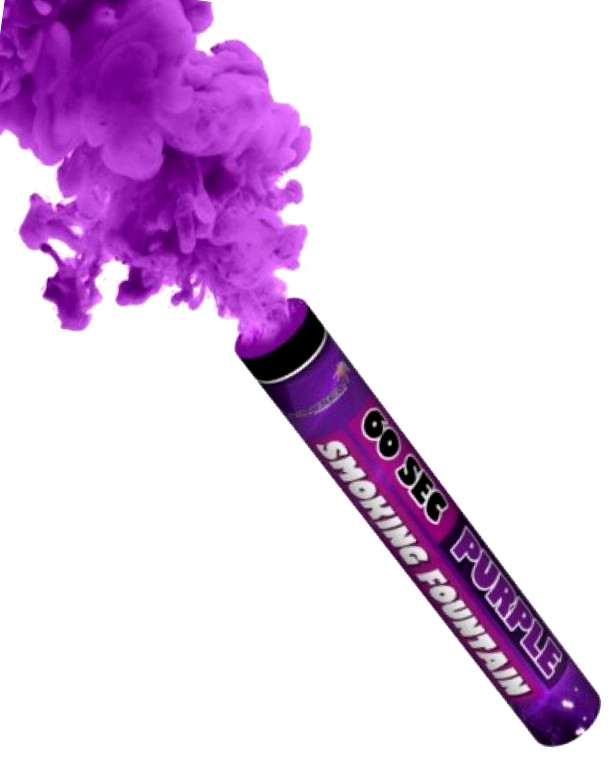 Кольорова хмара фіолетова 22 см