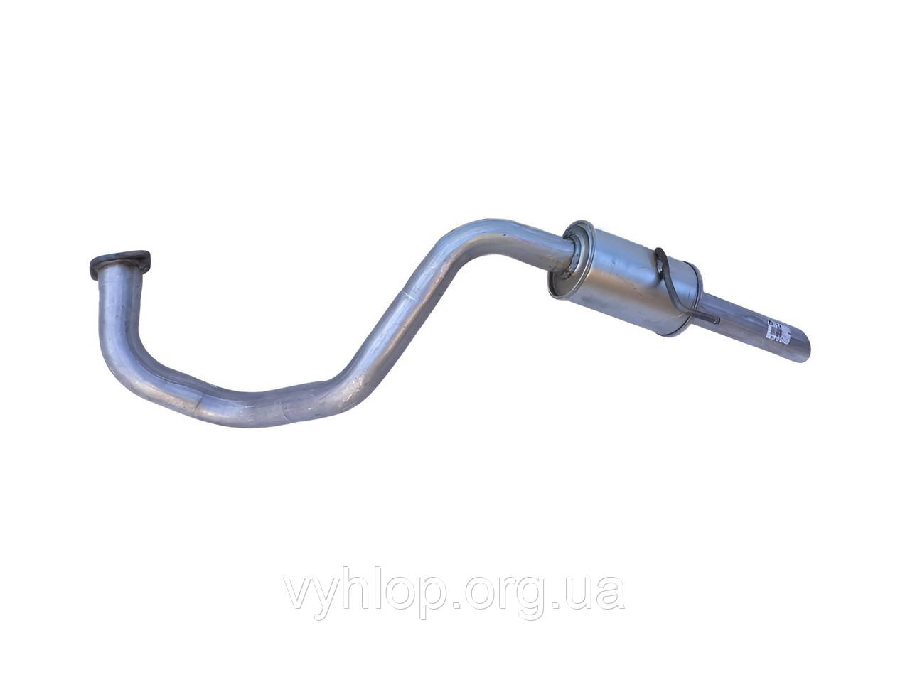 Труба кінцева Тойота Ленд Крузер (Toyota Land Cruiser) (26.18) 4.0 03 Polmostrow алюминизированный