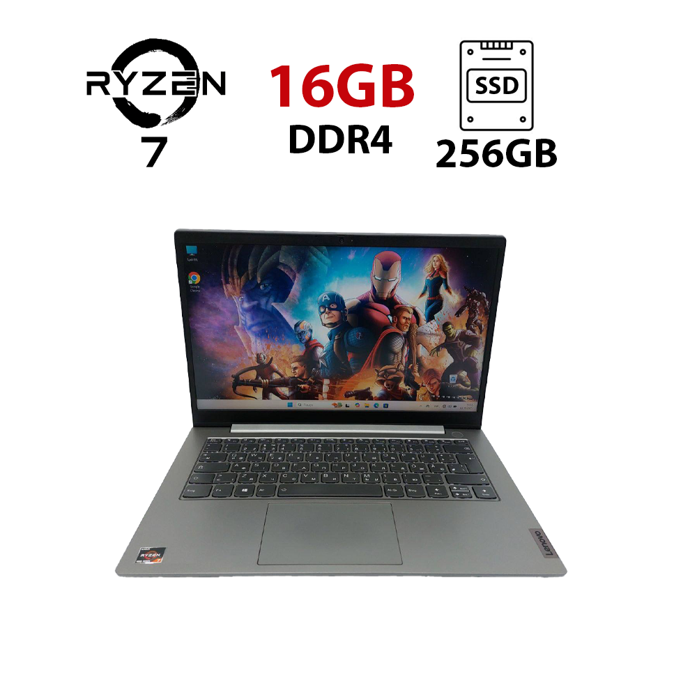 Ультрабук Lenovo ThinkBook 14 G2/ 14" (1920x1080)/ Ryzen 7 Pro 4750U/ 16 GB RAM/ 256 GB SSD/ Radeon RX Vega 7