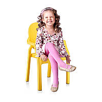 Стільчик дитячий із спинкою Irak Plastik Afacan CM-410 Синий