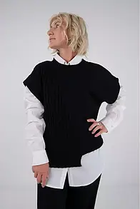 Жіночий в’язаний жилет NITA MKLN2502-1