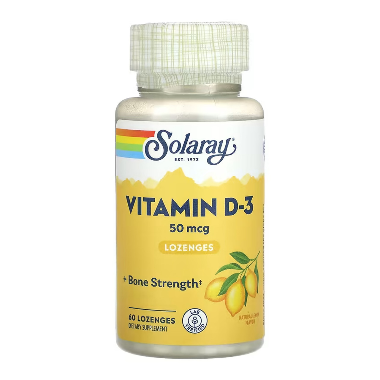 Vitamin D-3 50mcg - 60 lozenges, фото 1