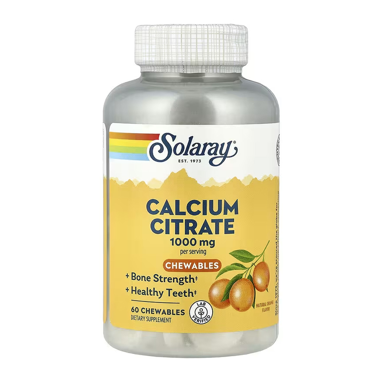 Calcium Citrate 1000mg - 60 chewables, фото 1