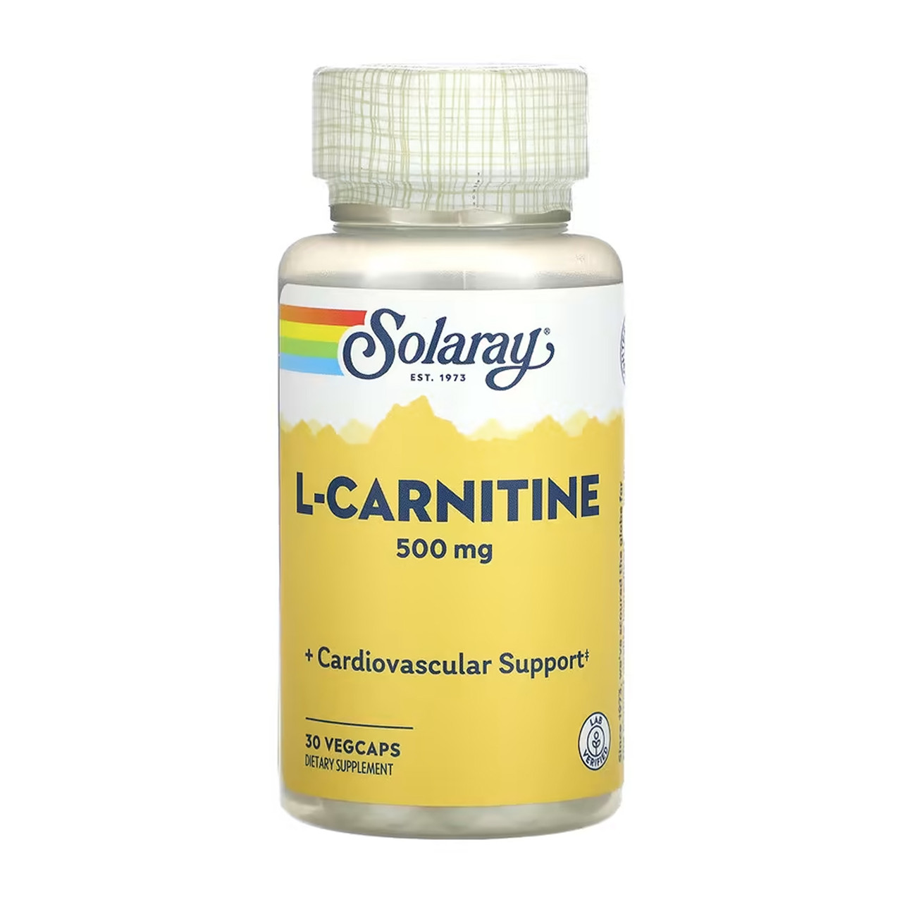 L-Carnitine Free Form 500mg - 30 vcaps, фото 1