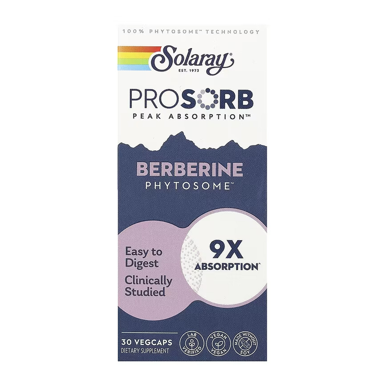 Prossorb Berberine 9x - 30 vcaps, фото 1