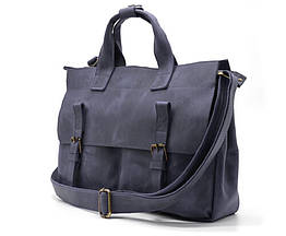 Чоловіча сумка для ноутубка та документів синня TARWA RK-7107-3md