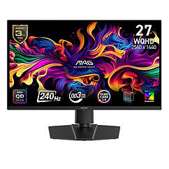 Монітор MSI 27" MAG 271QP QD-OLED X24 Black 240Hz