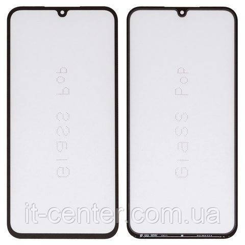 Скло екрану Samsung A305 Galaxy A30/ A307/ A325/ A505/ M215/ M307/ M305/ M315/ M325 чорне + OCA плёнк
