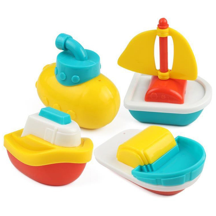 Набір для купання Кораблики (4 шт) від Obetty, фото 1