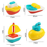 Набір для купання Кораблики (4 шт) від Obetty, фото 7