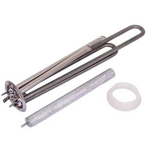 34013100000 Набір ТЕН 2000W + прокладка під ТЕН D=50/63mm + анод D=20mm L=200mm для бойлера Thermex, фото 1