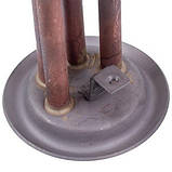 Тен для бойлера 34013320000 Kawai 1300W (мідь) L=310mm фланець 64mm, 2 трубки (під анод M4), фото 4