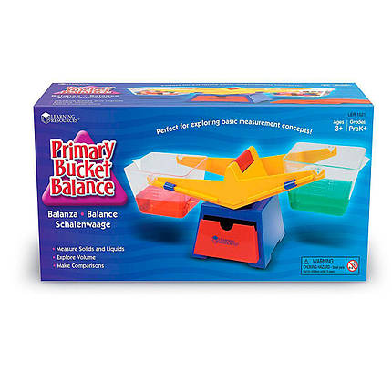 Навчальна модель LEARNING RESOURCES - МОЇ ПЕРШІ ВАГИ, фото 1