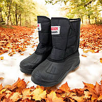 Осіннє утеплене взуття 43р 27см, Чоловіче полегшене взуття, Чоботи чоловічі утеплені короткі KC-69