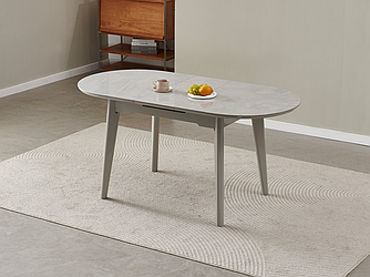 Керамический стол TM-126-1 калакатта мрамор + серый