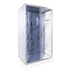 Гідробокс TKF 7715 Мармур BG 120х80x215 мілкий піддон ( А0048642 )