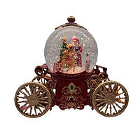 Сніжна куля Карета SH2501 з автопіддувом LED і музикою