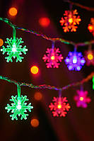Гірлянда новорічна Sirius PL 2907MC-SN20A гірлянда-сніжинка