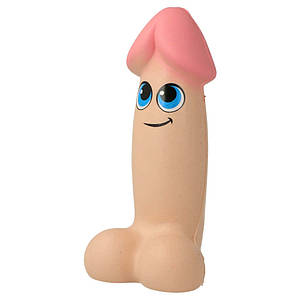 Іграшка-антистрес у вигляді члена Kheper Games Dicky Squishy бежевий