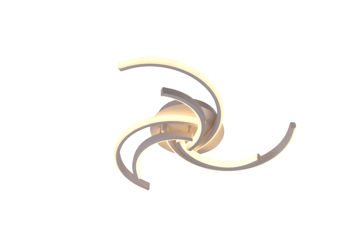 Люстра світлодіодна акрилова Sirius LCD3002 WT біла, фото 1