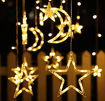 LKS3436 новорічна штора