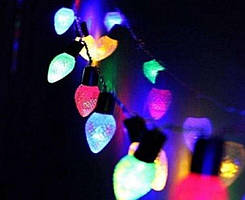 Гірлянда новорічна Sirius PL 2913MC-SR50A гірлянда-полуниця