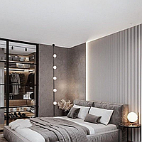 Дизайнерські підвісні треки - трансформери Графіт VALESO Композиція - 13