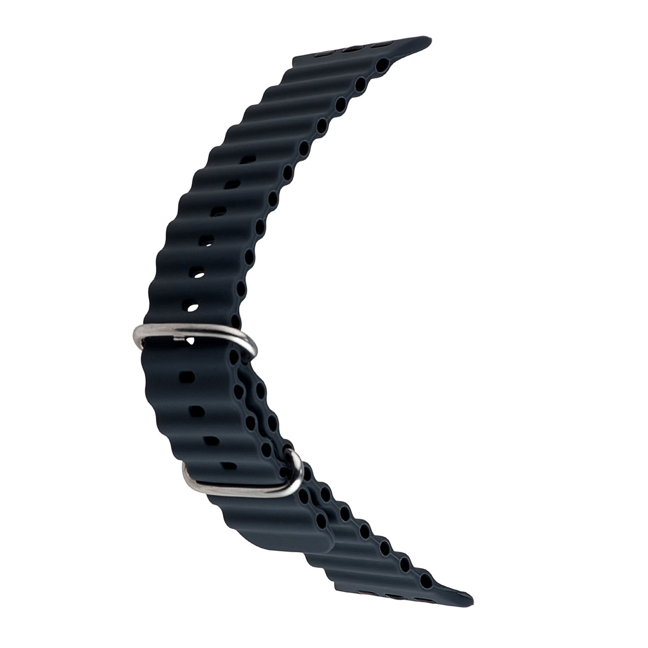 Ремінець Silicone Apple Watch Ocean Band Ultra 42/44/45/46/49 мм Dark Gray