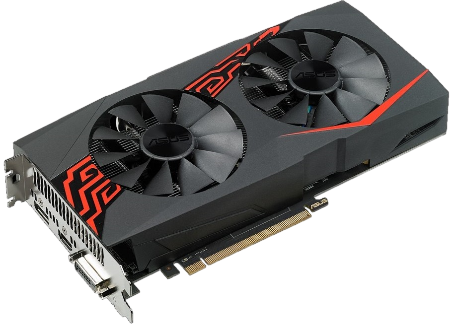 Відеокарта AMD Radeon RX 570 4GB Asus Expedition OC (EX-RX570-O4G) Б/В