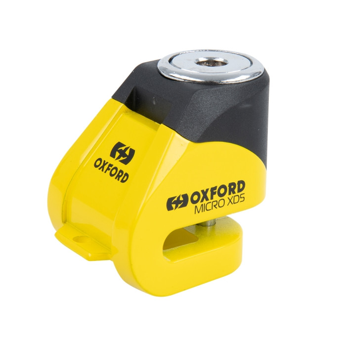 Замок Oxford Micro XD5 Disc Lock Yellow/Black