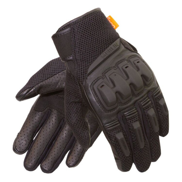 Моторукавиці Merlin JURA AIR D3O BLACK MEDIUM