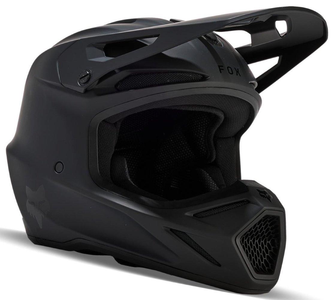 Шолом FOX V3 SOLID HELMET Matte Black, M
