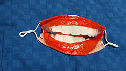 Прикольна смішна 3д маска багаторазова балаклава, для захисту від пилу,для велосипедистів і т. д.