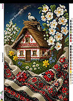 Схема для часткової вишивки бісером В-625 Весна у вишиванці