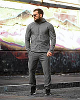 Зимній флісовий спортивний костюм ARCTIKA сірий, Чоловічий зимовий спортивний костюм